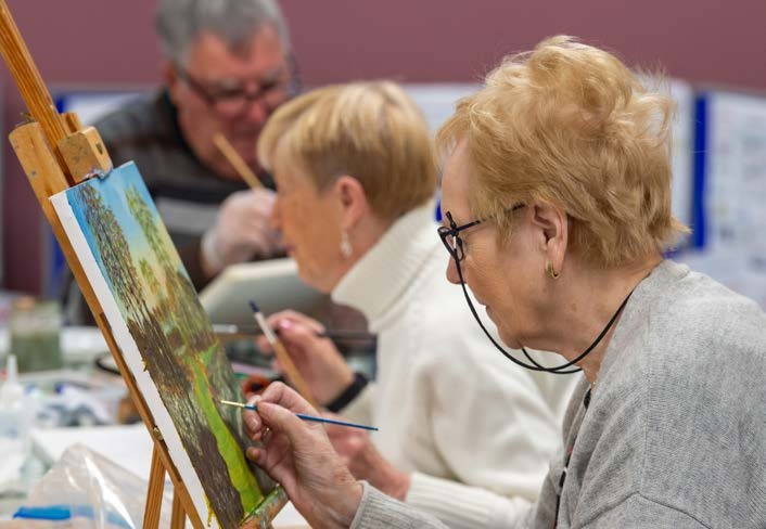 artists painting